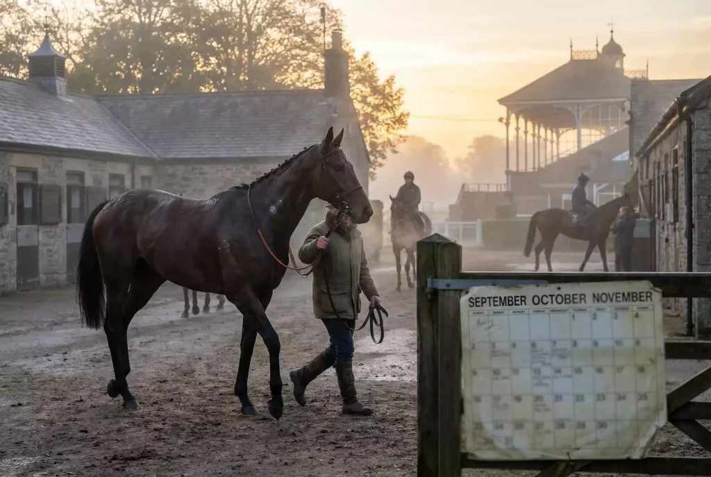 Ante-post betting on horse racing major festivals