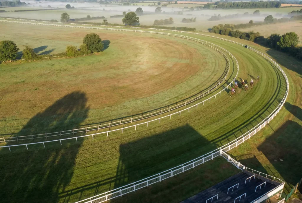 Track bias analysis at UK horse racing course
